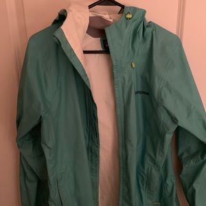 Women’s Patagonia Rain Jacket Teal